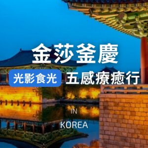 釜慶．光影食光｜海景藍線．Arte 藝術．五感療癒｜６人成行